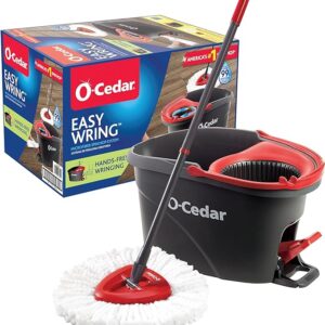 O-Cedar EasyWring Microfiber Spin Mop & Bucket System