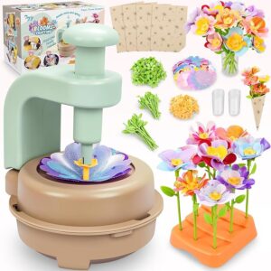 Toyly DIY Fabric Flower Bouquet Craft Kit for Kids