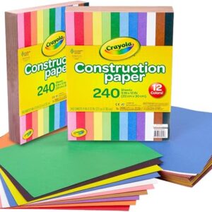 Crayola Construction Paper – 480 Sheets (2-Pack)
