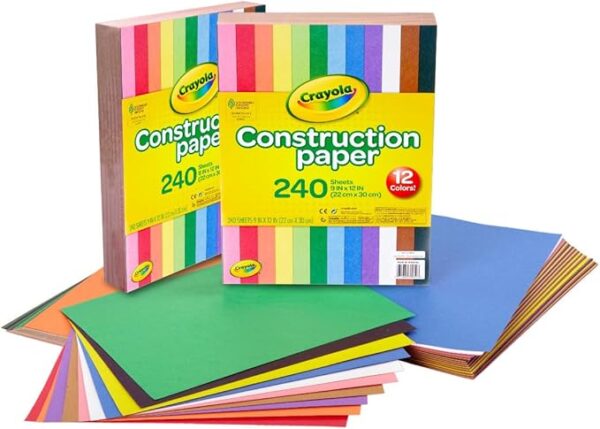 Crayola Construction Paper – 480 Sheets (2-Pack)