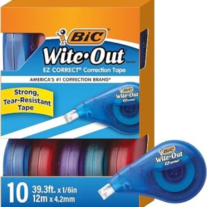 BIC Wite-Out EZ Correct Correction Tape – 10 Pack